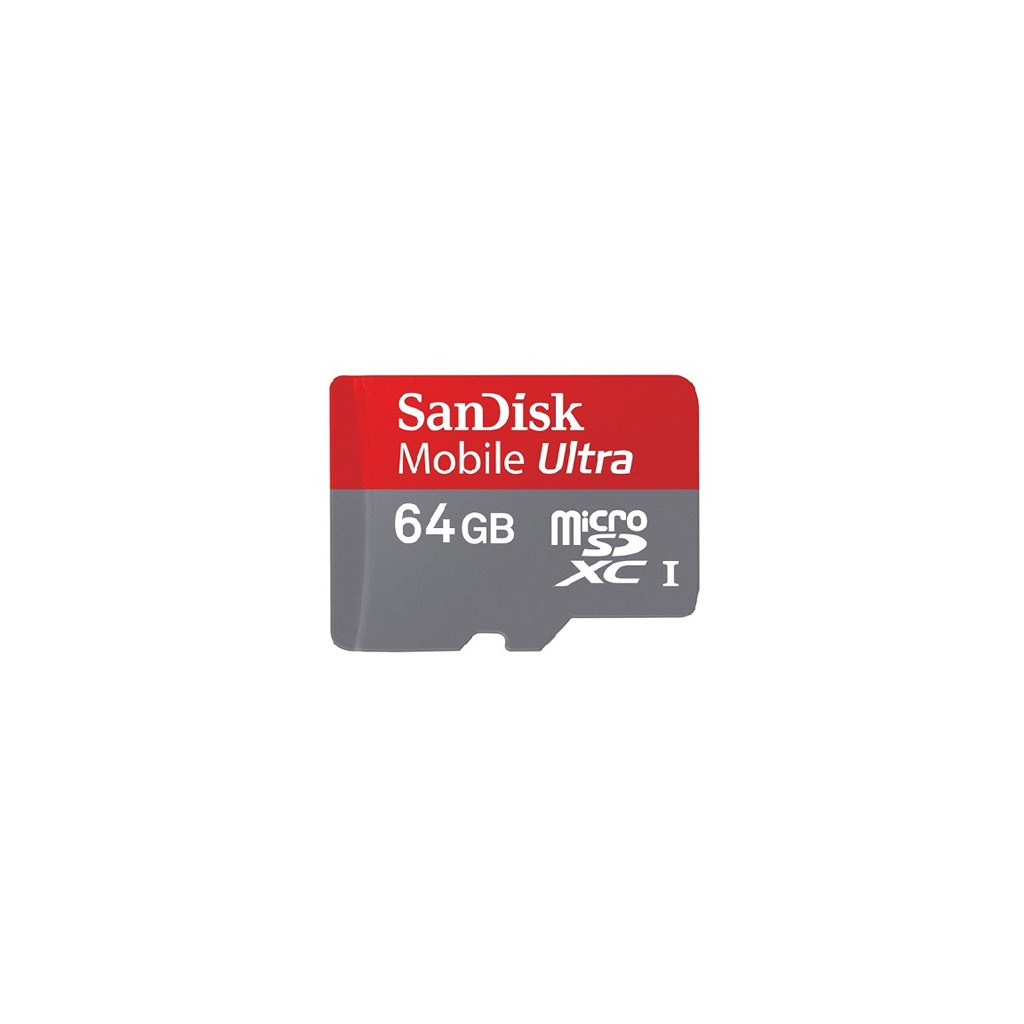 Карта памяти SanDisk 64Gb miсroSDXC Ultra class 6 (SDSDQY-064G-U46A)