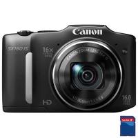 Цифровой фотоаппарат Canon PowerShot SX160is black (6354B008)
