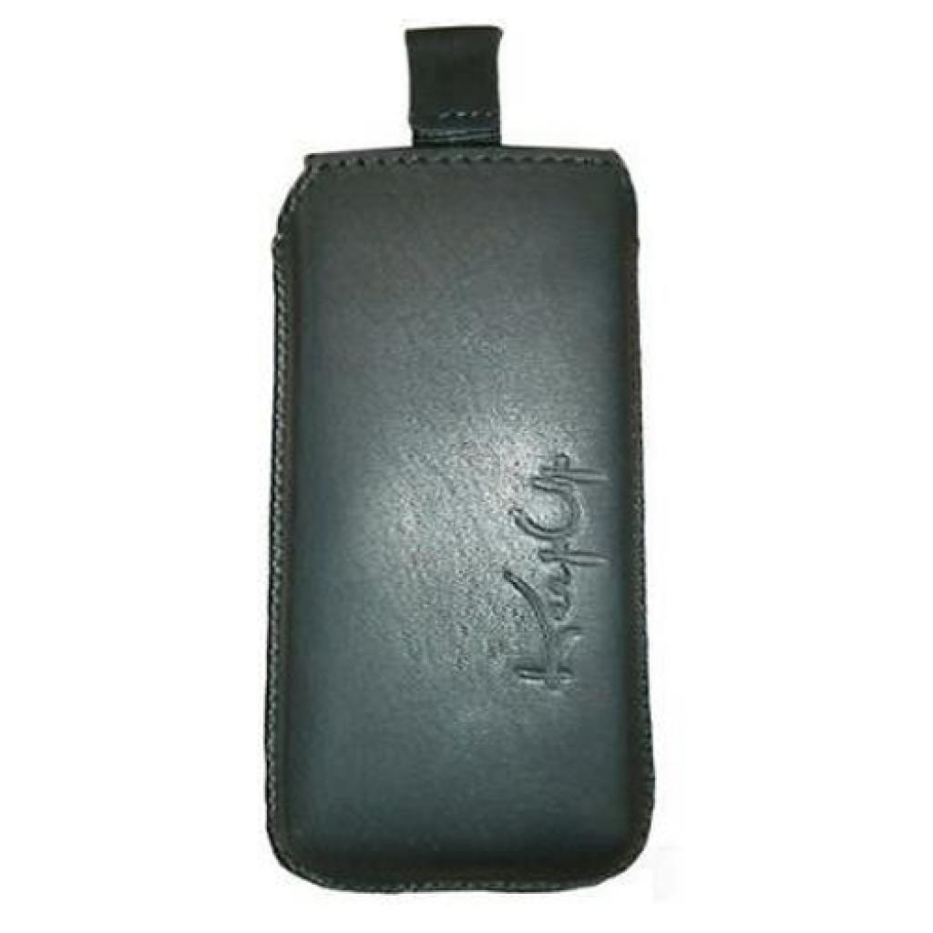 Чохол до мобільного телефона KeepUp для HTC Desire X (T328e) Black lak/pouch (00-00006837)