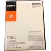 Объектив Sony 50mm f/1.8 Black for NEX (SEL50F18B.AE) изображение 6