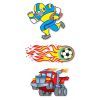 Набір для творчості Melissa&Doug Мои первые временные татуировки, 100 шт., голубые (MD2947) зображення 2