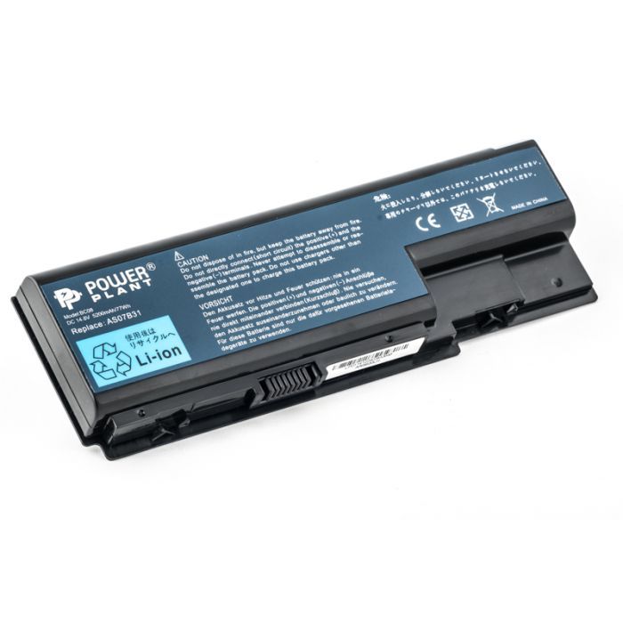 Аккумулятор для ноутбука ACER Aspire 5230 (AS07B41, AR5923LH) 14.8V 5200mAh PowerPlant (NB00000065)