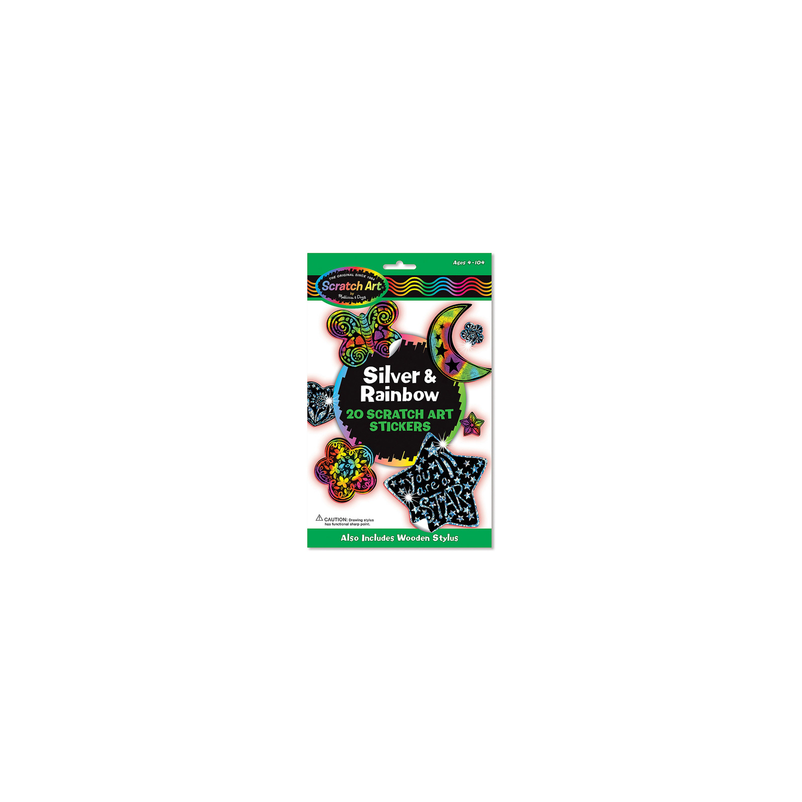 Набор для творчества Melissa&Doug Набор наклеек-царапок (MD5824)