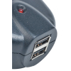 Мережевий фільтр живлення EnerGenie Single AC socket Surge protected USB charger, black (SPG1-U) зображення 2