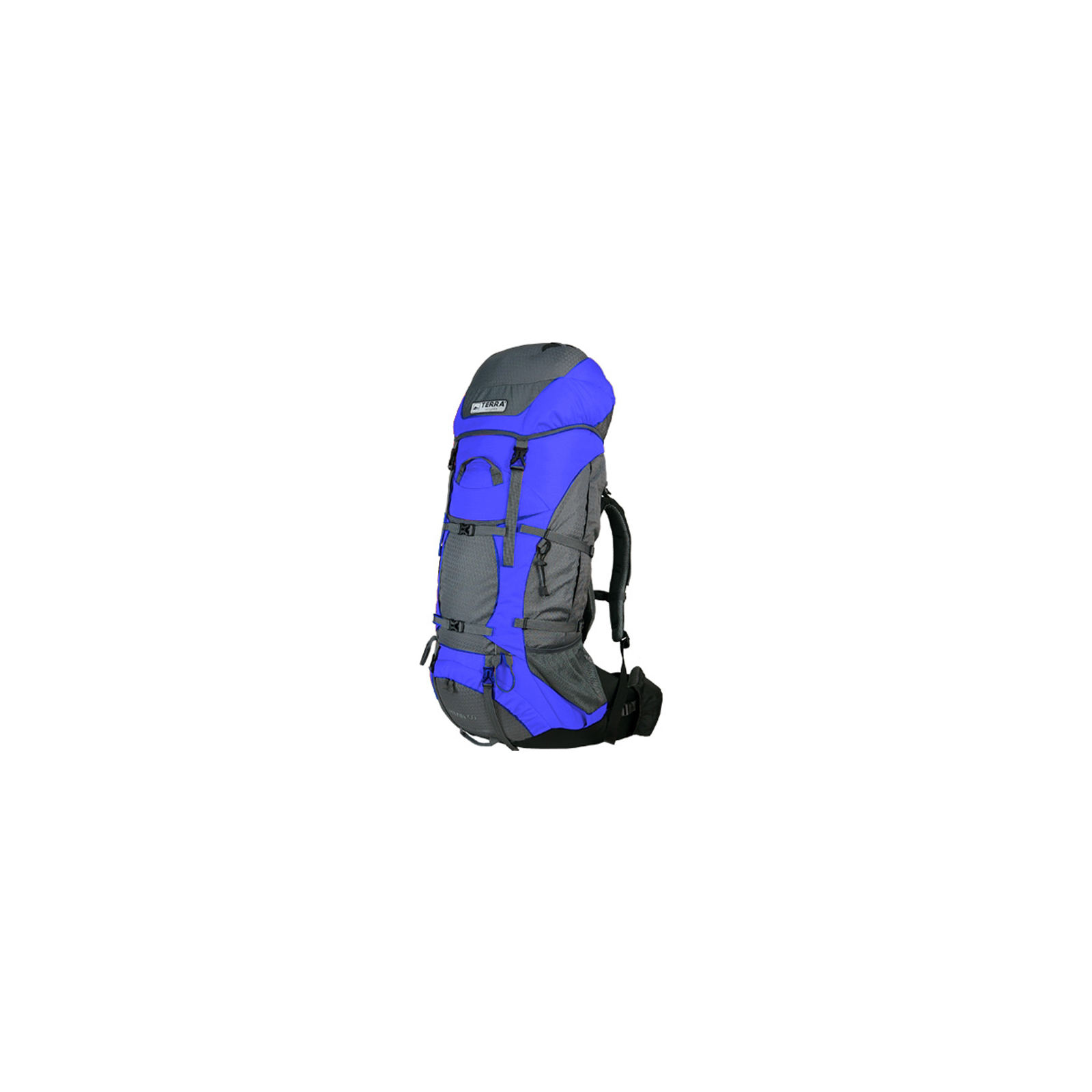 Рюкзак туристический Terra Incognita Titan 60 синий/серый (4823081503651)