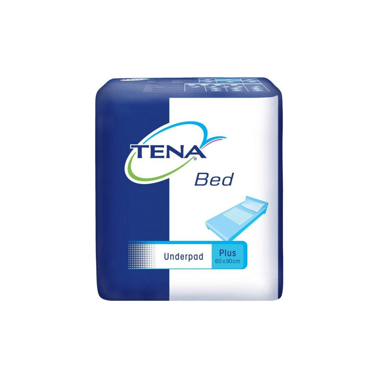 Пеленки для младенцев Tena Bed Plus 60х90 см 80 шт (7322540043815)