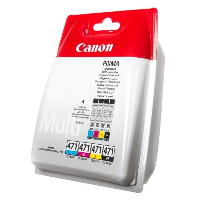 Картридж Canon CLI-471 Multi Pack (0401C004)