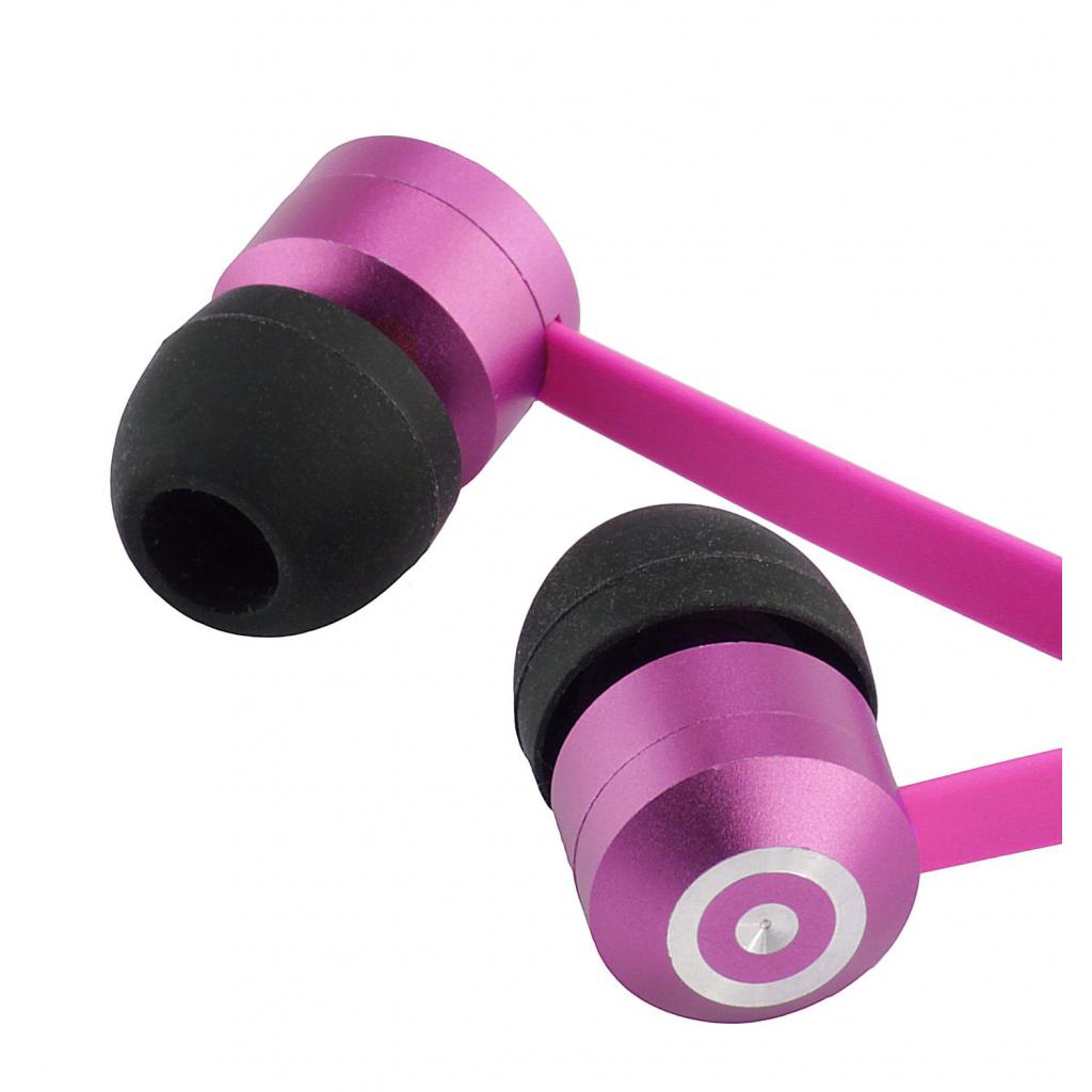 Навушники KitSound KS Ribbons In-Ear Earphones with Mic Pink (KSRIBPI) зображення 2