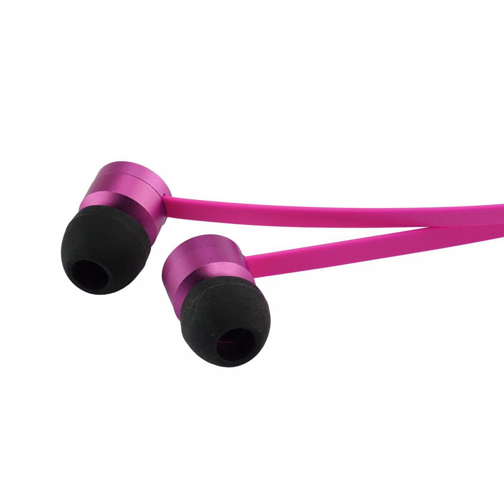 Навушники KitSound KS Ribbons In-Ear Earphones with Mic Pink (KSRIBPI) зображення 4