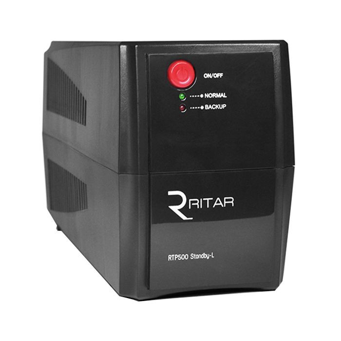 Пристрій безперебійного живлення Ritar Ritar RTP500 (300W) Standby-L (RTP500L)