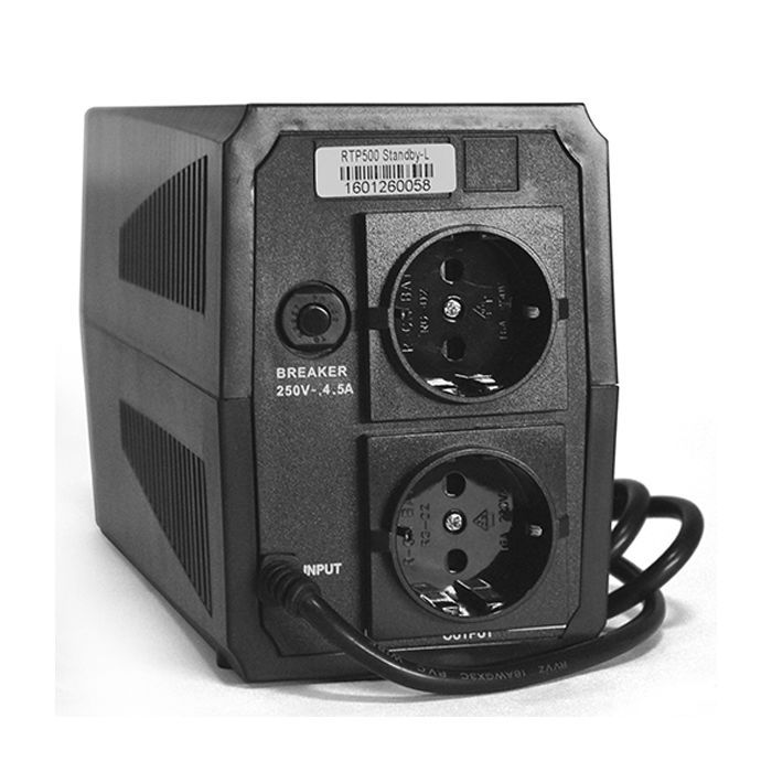 Пристрій безперебійного живлення Ritar Ritar RTP500 (300W) Standby-L (RTP500L) зображення 2
