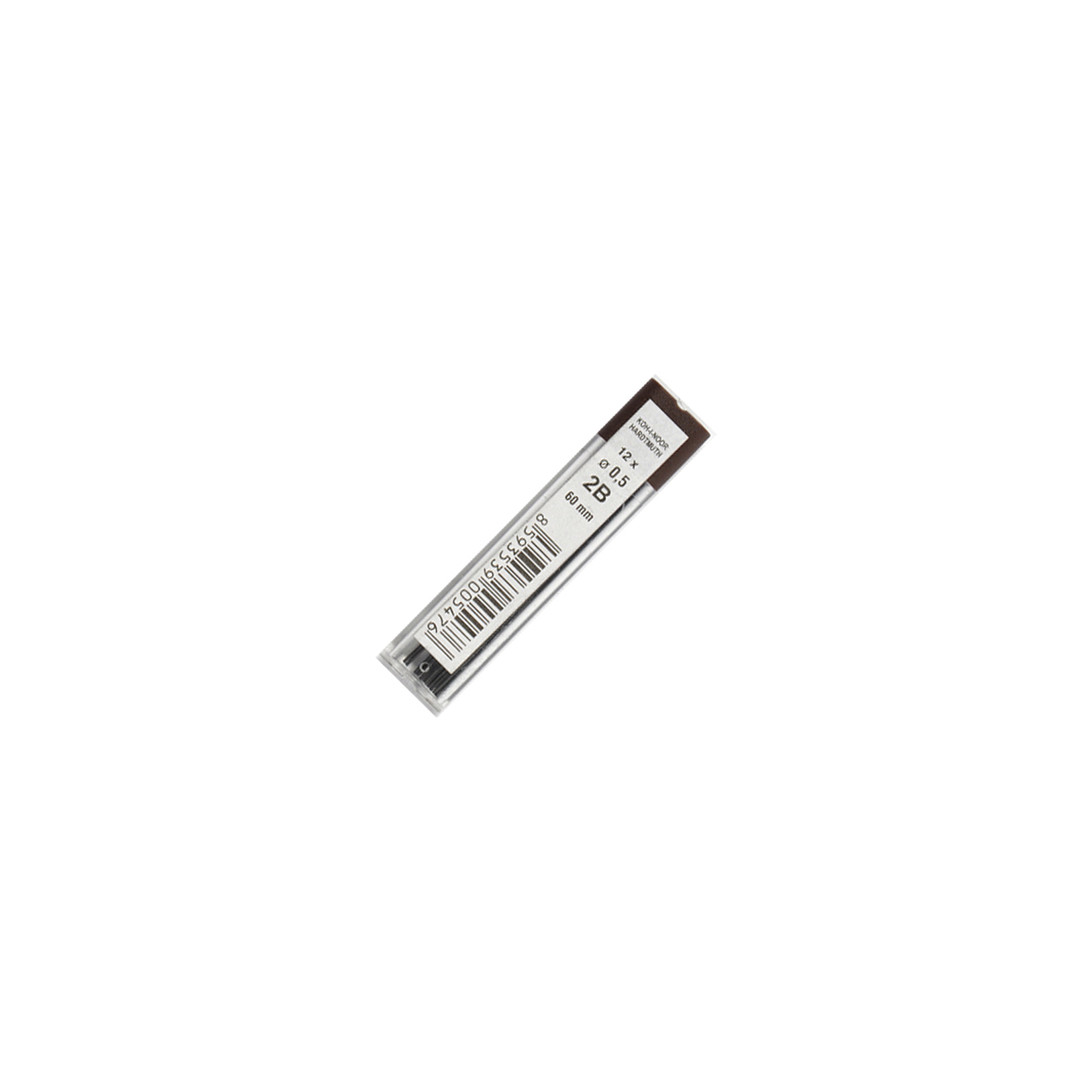 Грифель для механічного олівця Koh-i-Noor 4152.2B 0.5 мм, 12шт (415202B005PK)