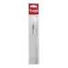 Лінійка Axent plastic, 20cm, clear (7320-А) зображення 2