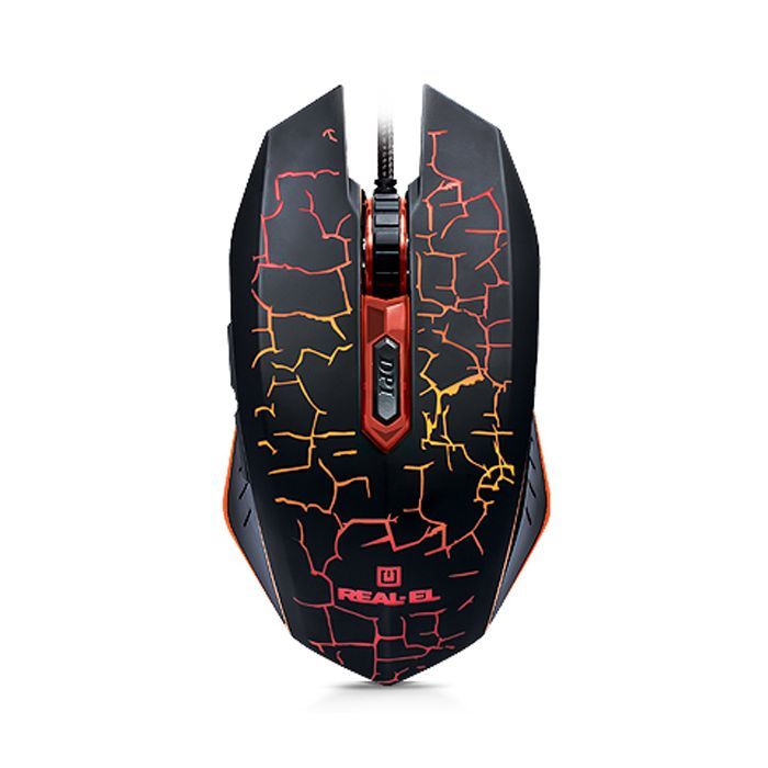 Мышка REAL-EL RM-505 Gaming, black