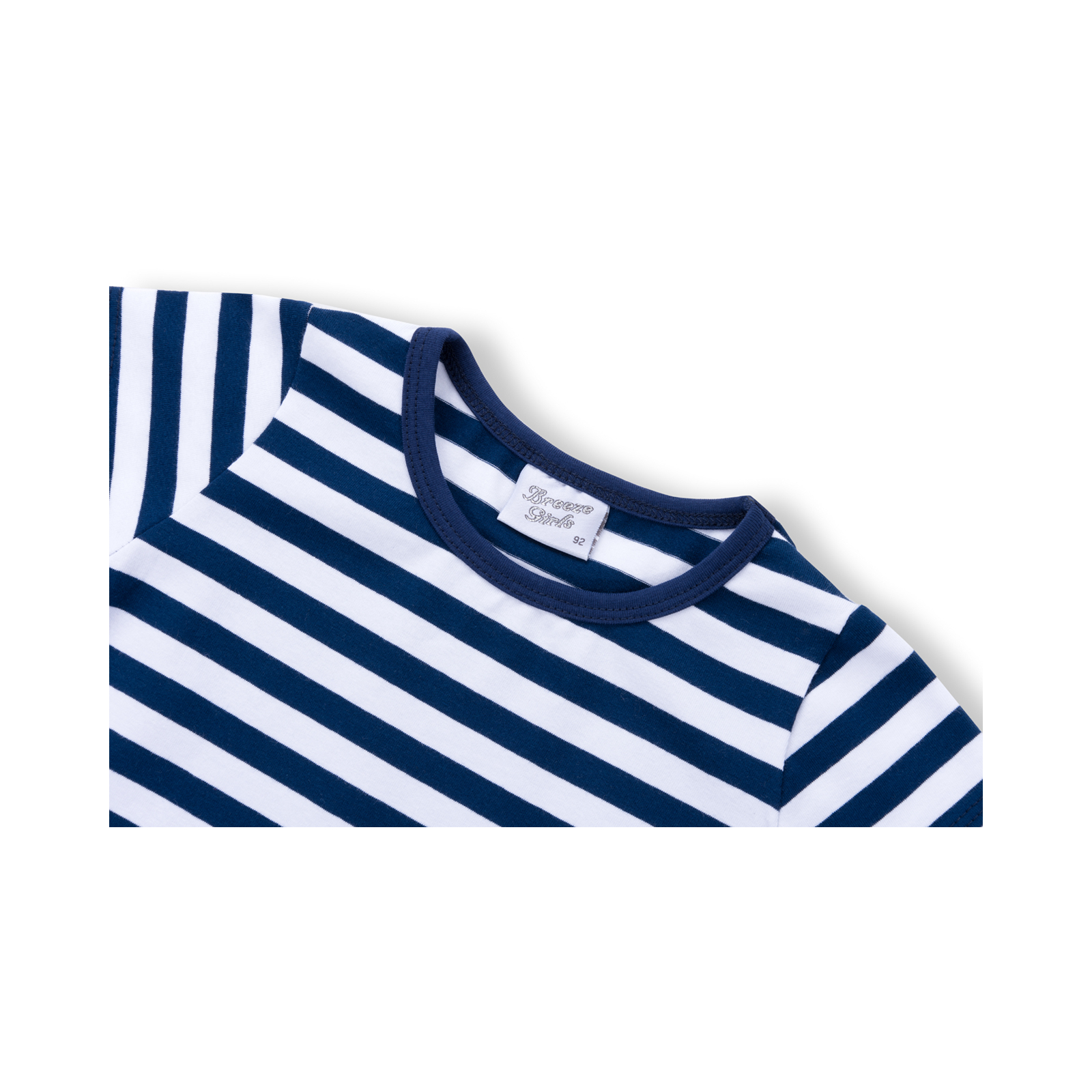 Плаття Breeze в смужку з кишеньками (8992-92G-blue) зображення 3