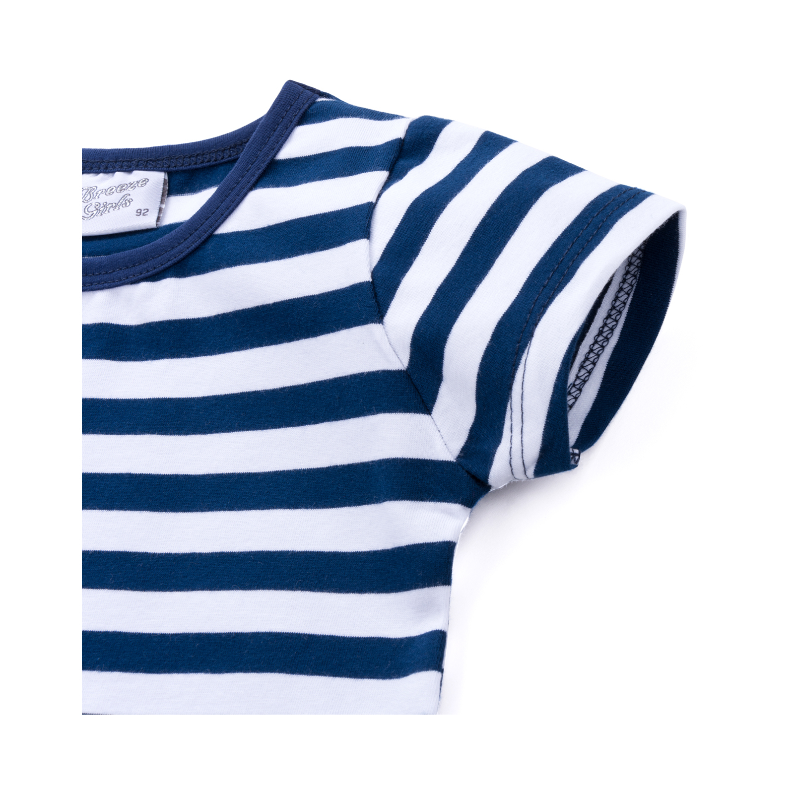 Плаття Breeze в смужку з кишеньками (8992-92G-blue) зображення 4