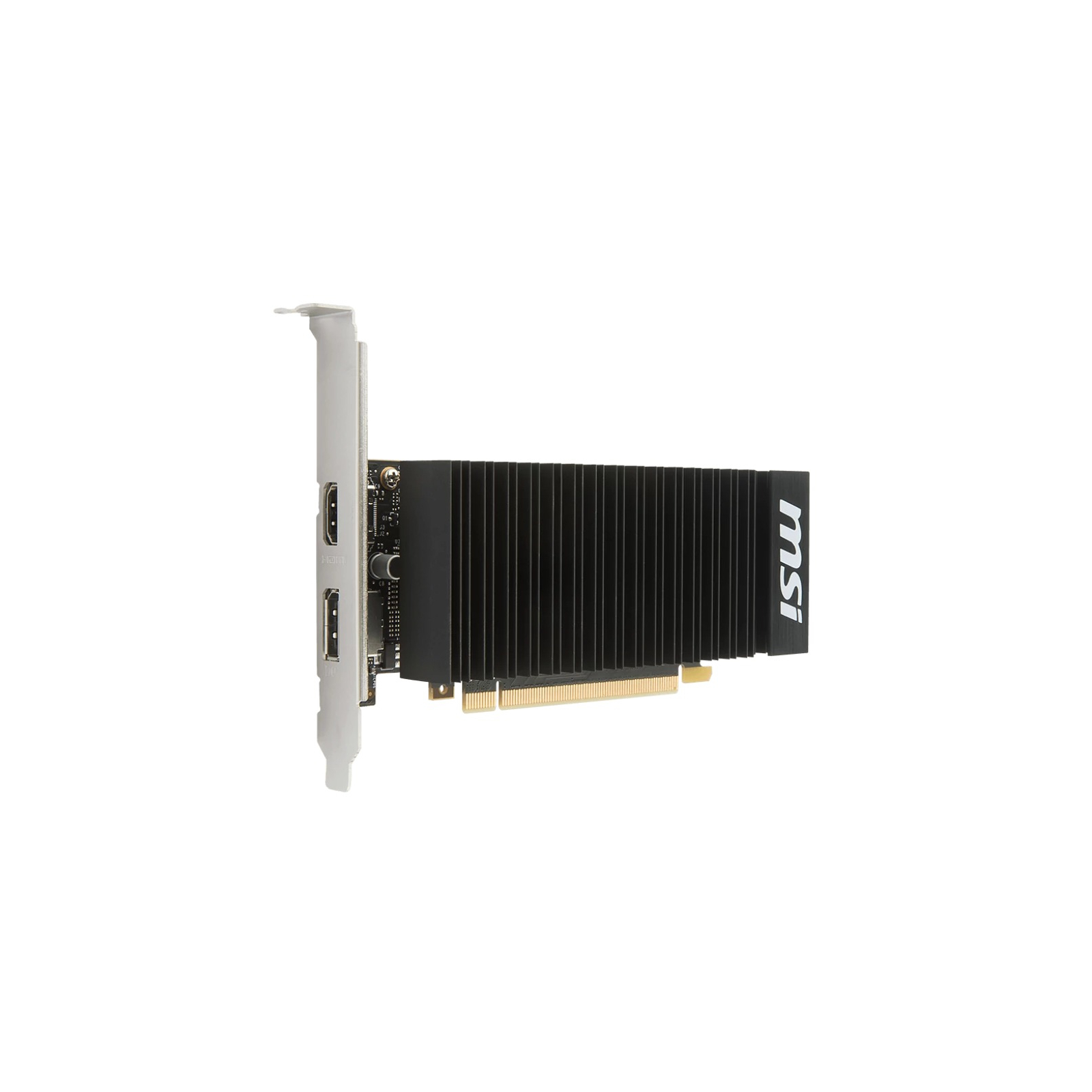 Видеокарта MSI GeForce GT1030 2048Mb Silent OC (GT 1030 2GH LP OC) изображение 3