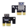 Райзер Dynamode PCI-E x1 to 16x 60cm USB 3.0 Cable SATA to 4Pin IDE Molex Po (RX-riser-006) изображение 2