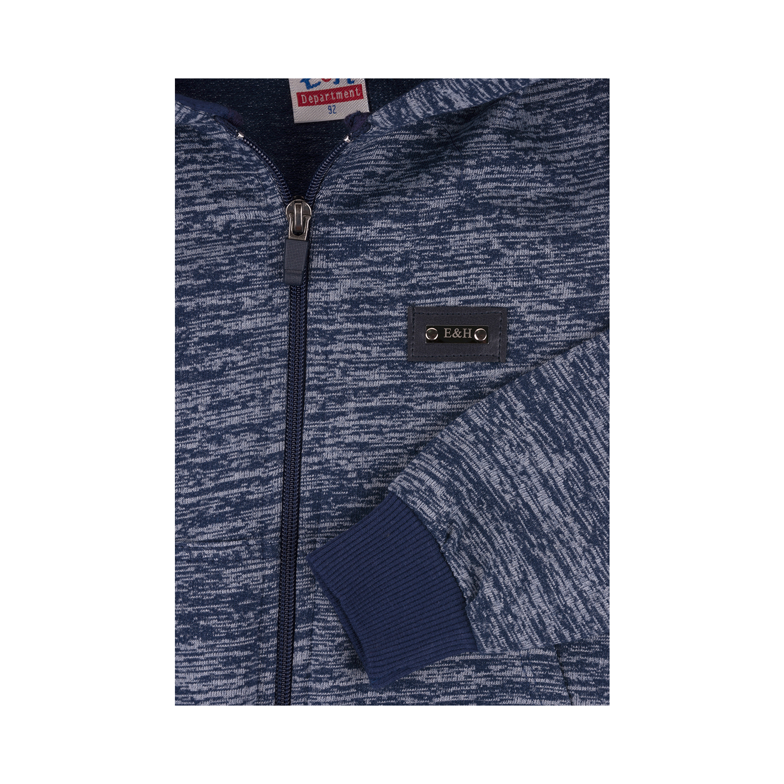 Спортивный костюм Breeze на молнии меланжевый (9486-86B-indigo) изображение 7