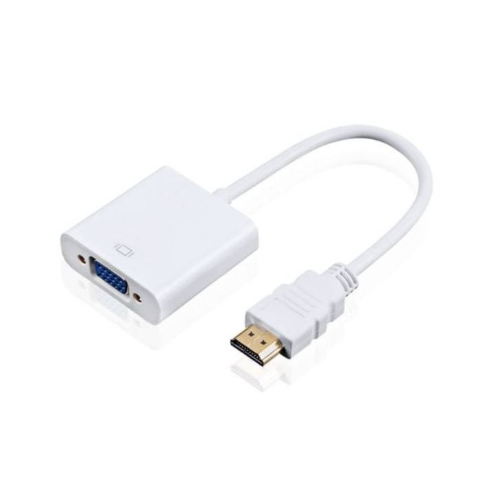 Переходник HDMI M to VGA F (с кабелями аудио и питания от USB) ST-Lab (U-990 white)