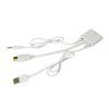 Переходник HDMI M to VGA F (с кабелями аудио и питания от USB) ST-Lab (U-990 white) изображение 5