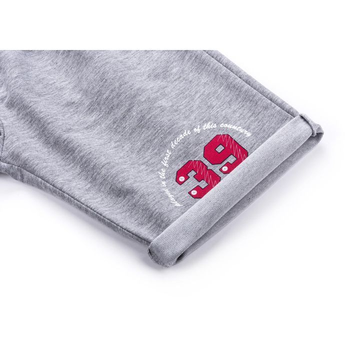 Шорты детские Breeze трикотажные с карманами (10755-134B-gray) изображение 4