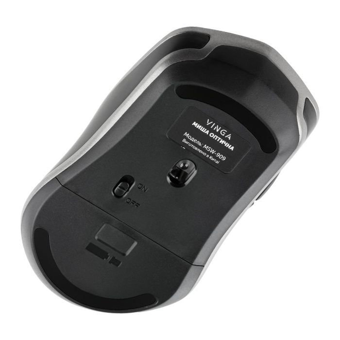 Мышка Vinga MSW-909 Silent black-grey изображение 7