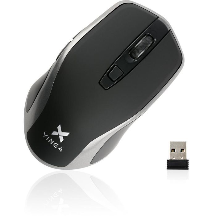 Мышка Vinga MSW-909 Silent black-grey изображение 9