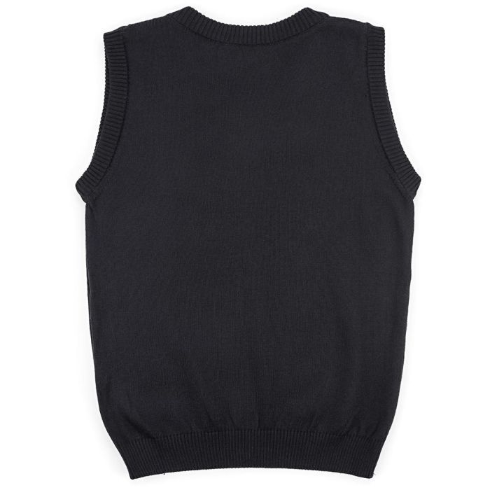 Жилет детский Na вязаный (12-2064-164B-black) изображение 2