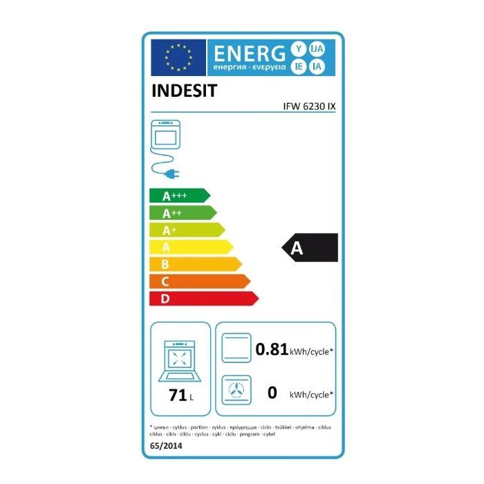 Духовой шкаф Indesit IFW6230IX изображение 6