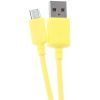 Дата кабель USB 2.0 AM to Micro 5P 2.0m CK-08 Yellow Inkax (F_62193)