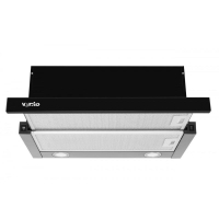 Вытяжка кухонная Ventolux GARDA 60 BK (1000) LED