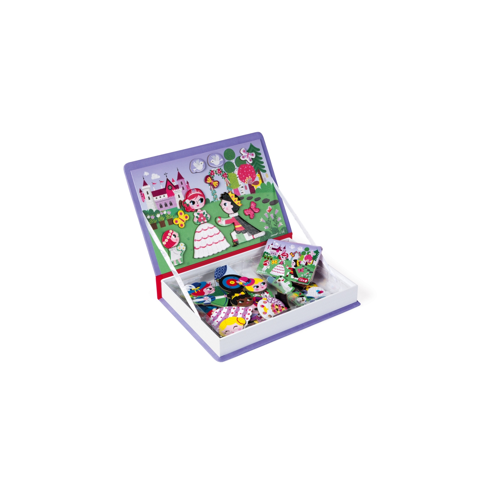 Развивающая игрушка Janod Магнитная книга Принцессы (J02725) изображение 2