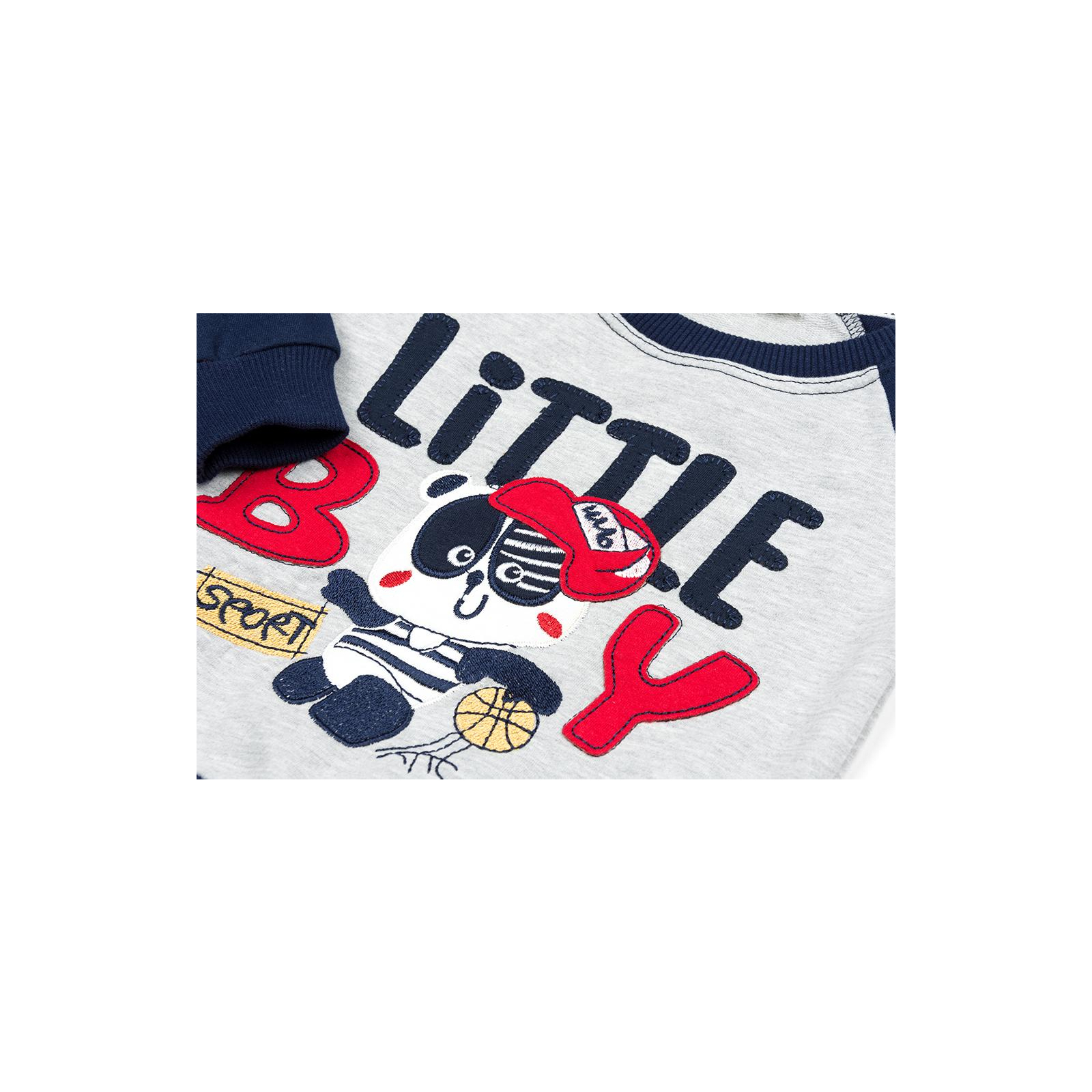 Набор детской одежды Breeze "LITTLE BOY" (11972-86B-gray) изображение 9