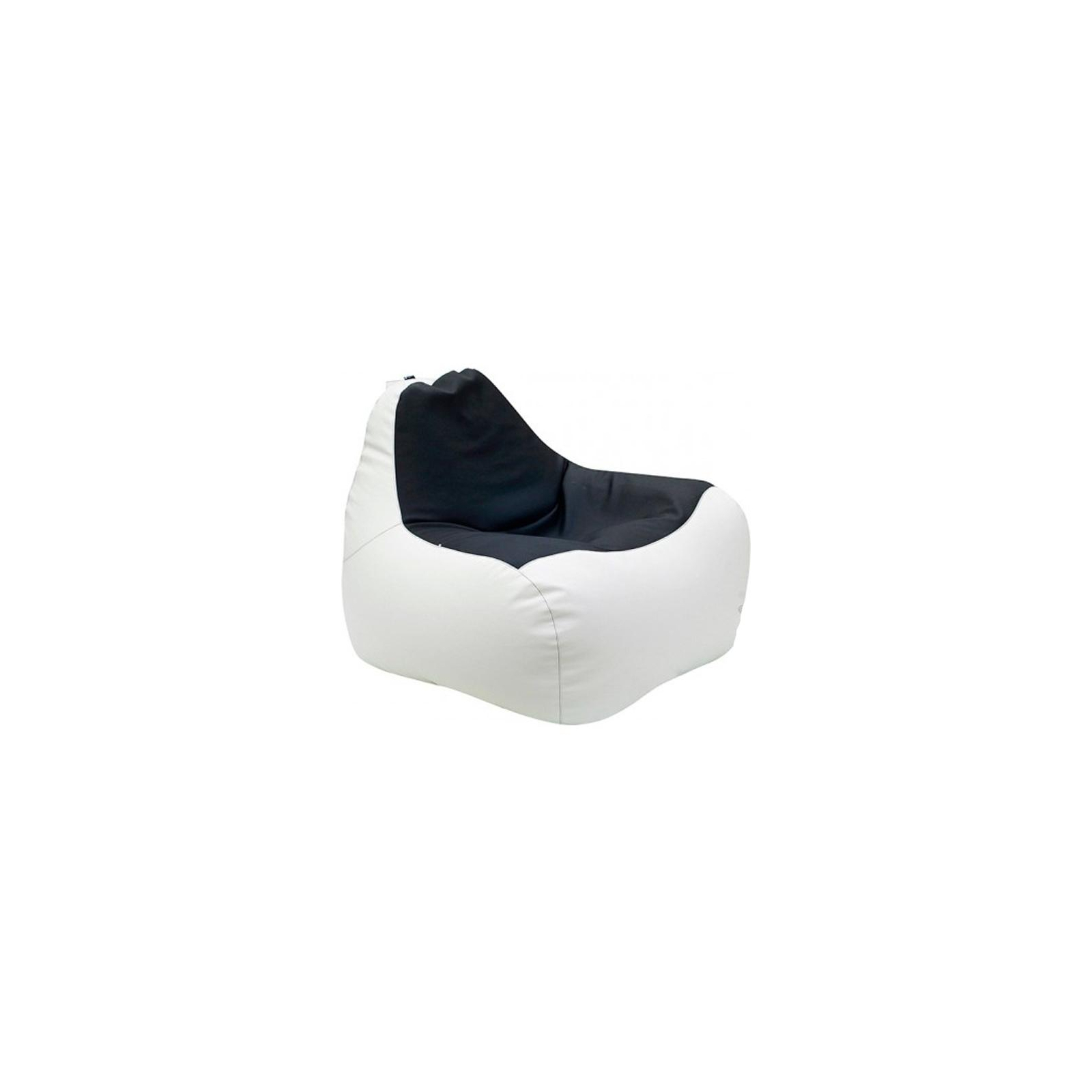 Кресло-мешок Примтекс плюс кресло-груша Simba H-2200/D-5 S White-Black (Simba H-2200/D-5 S White-Black)