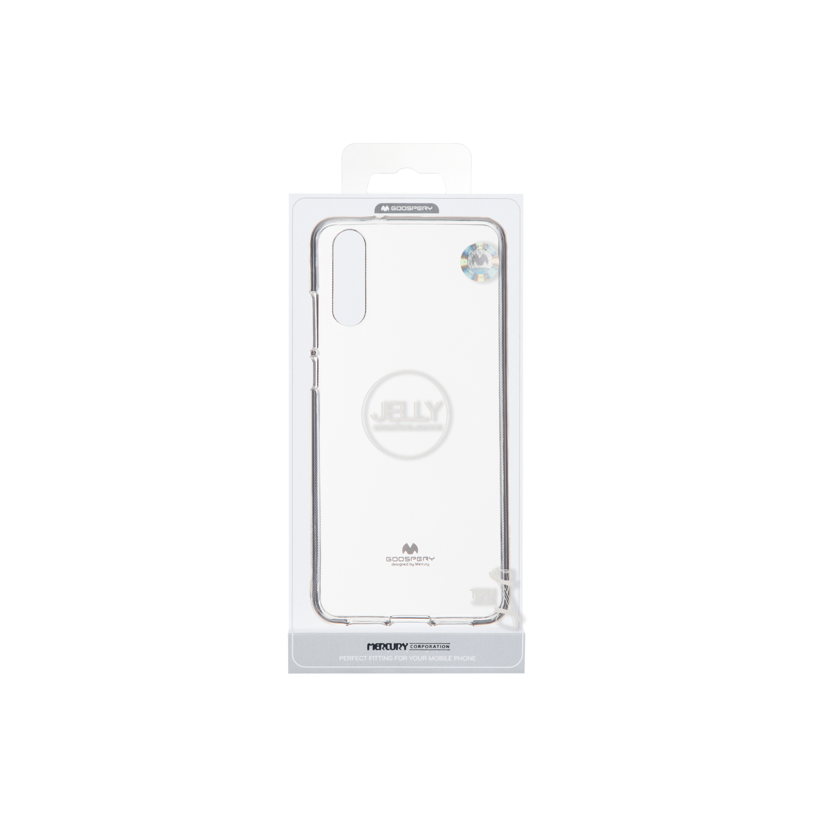 Чехол для мобильного телефона Goospery Transparent Jelly Huawei P20 Transparent (8809610533005) изображение 3