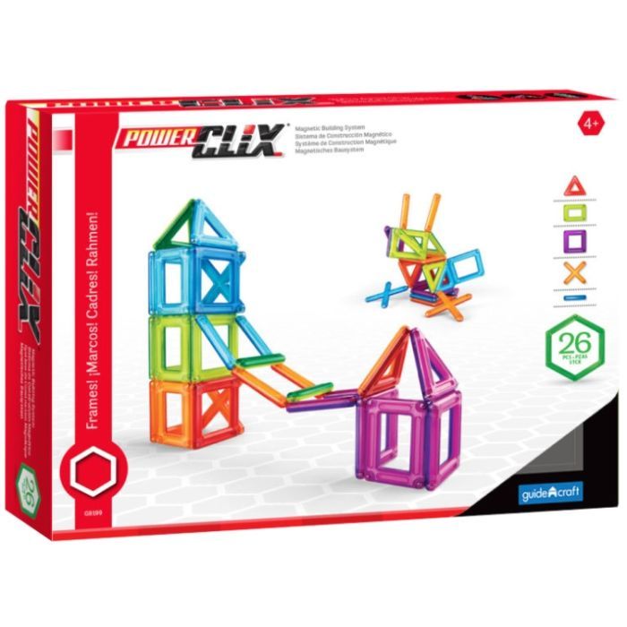 Конструктор Guidecraft PowerClix Frames, 26 деталей (G9199)