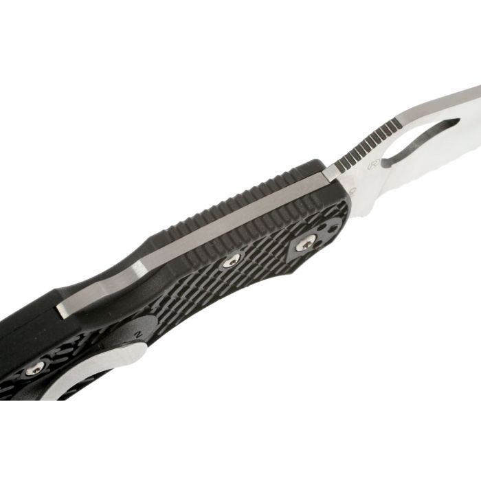 Ніж Spyderco Byrd Cara Cara 2, FRN, полусеррейтор (BY03PSBK2) зображення 4