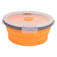 Пищевой контейнер Tramp складний 800ml Жовтогарячий (TRC-087-orange)