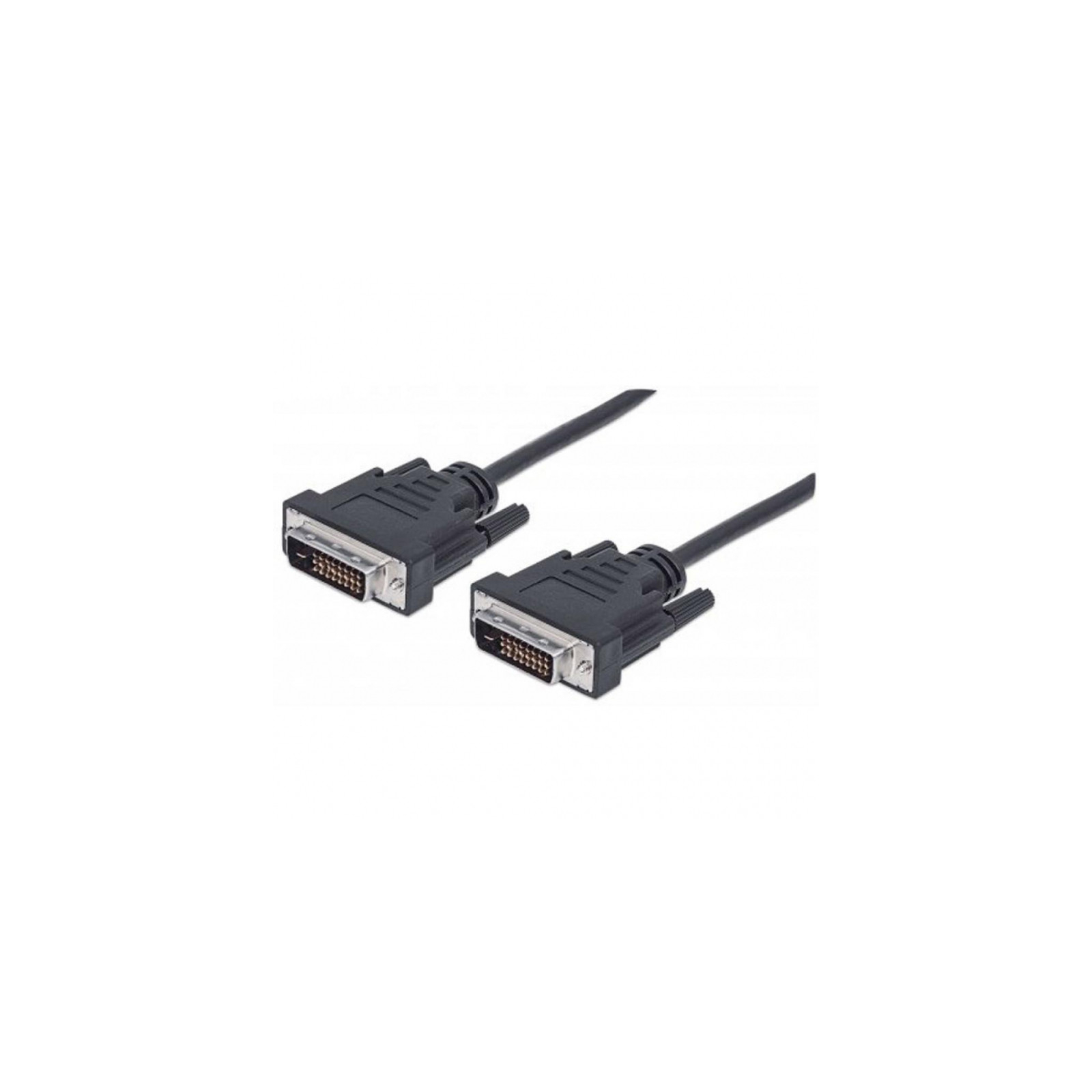 Кабель мультимедийный DVI to DVI 24+1pin, 1.8m Pro black REAL-EL (EL123500038)