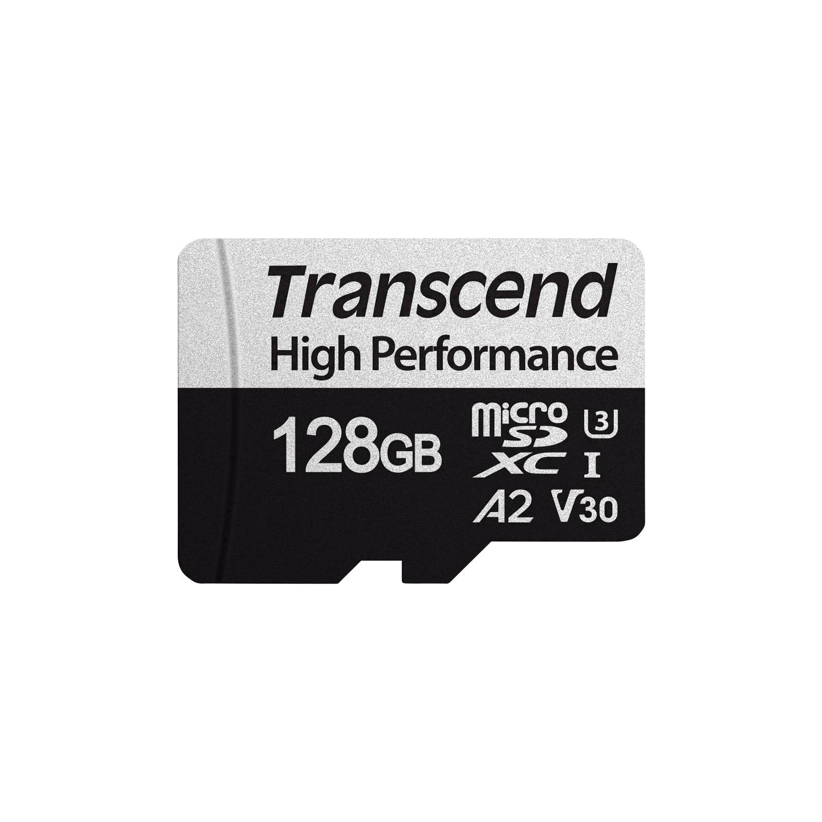 Карта пам'яті Transcend 128GB microSDXC class 10 UHS-I U3 A2 (TS128GUSD330S) зображення 2