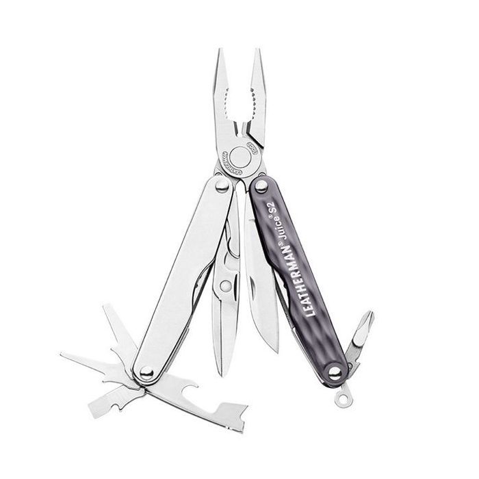 Мультитул Leatherman Juice S2- GRANITE GRAY, картонная коробка (831943)