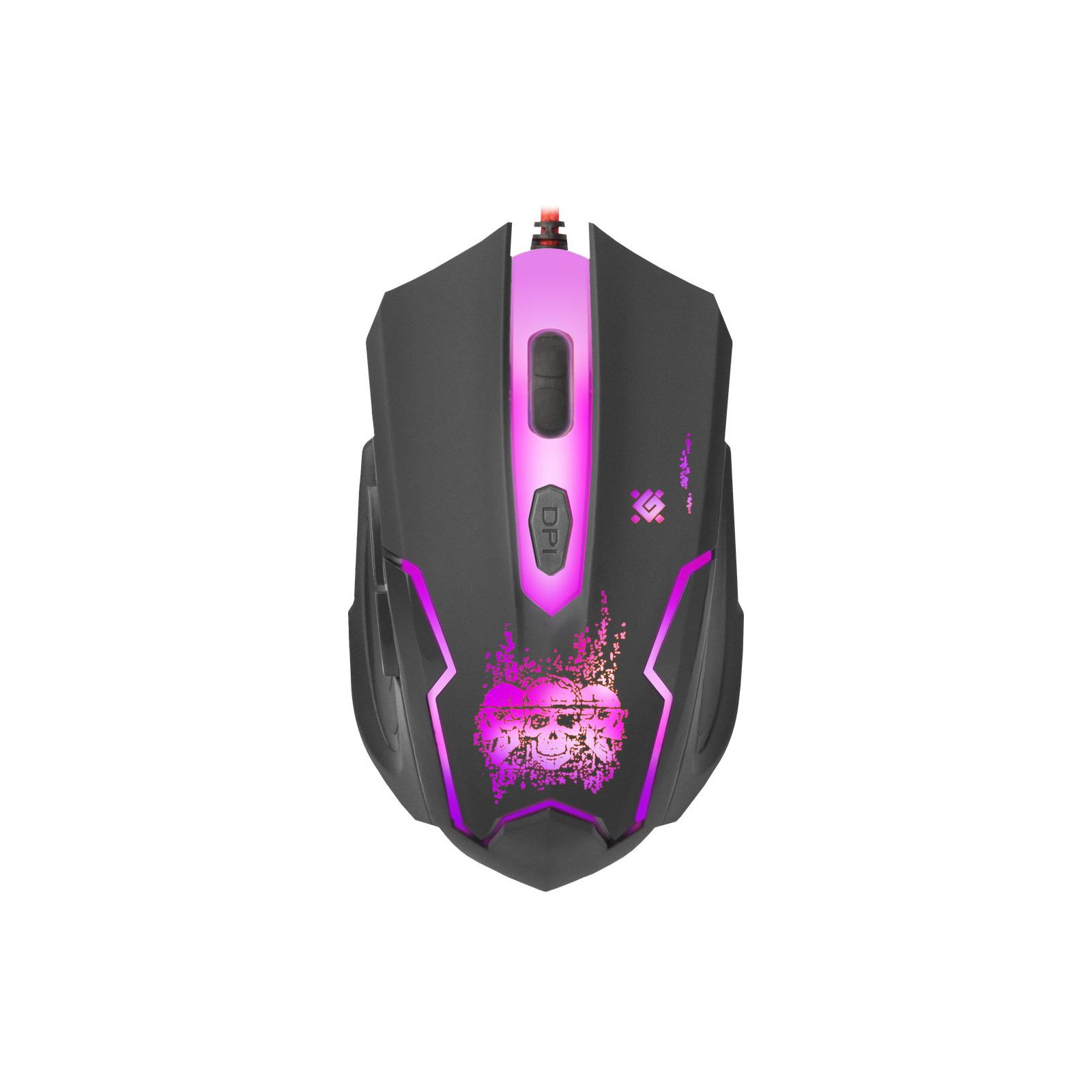 Мишка Defender Skull GM-180L Black (52180) зображення 4