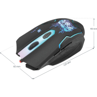 Мышка Defender Skull GM-180L Black (52180) изображение 6