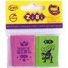 Гумка ZiBi Книжка 30х25х8mm, SET*2шт (ZB.5454-2)