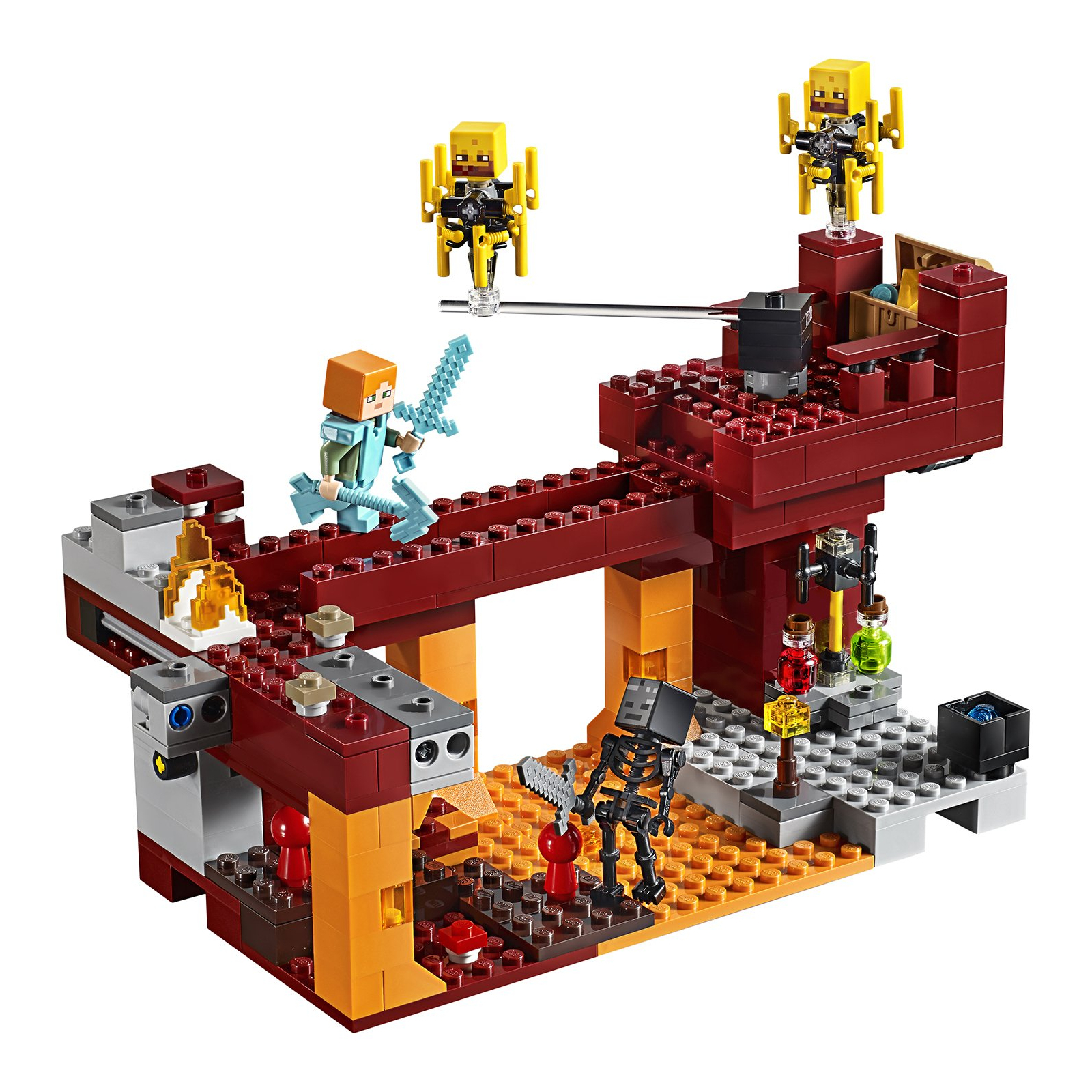 Конструктор LEGO MINECRAFT Міст іфрита (21154) зображення 3