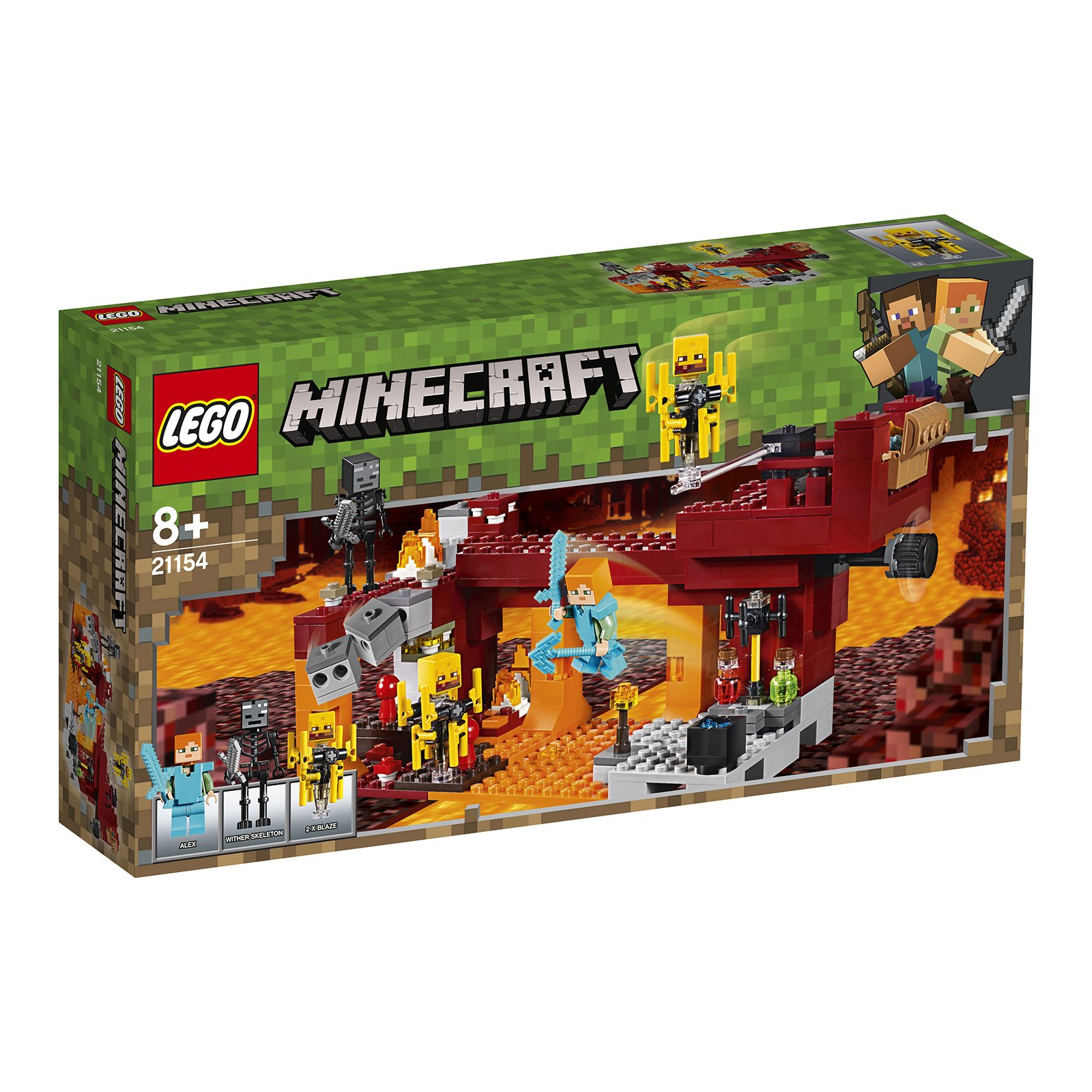 Конструктор LEGO MINECRAFT Мост ифрита 372 детали (21154)