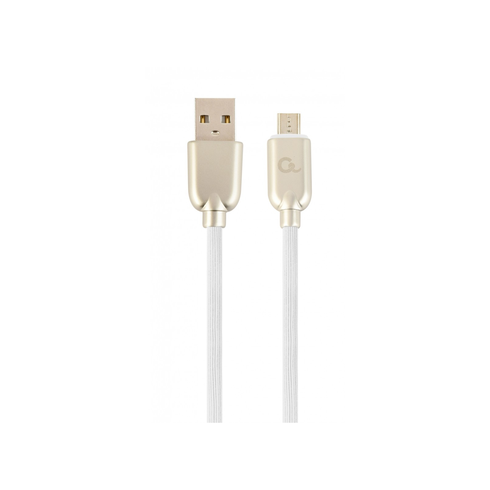 Дата кабель USB 2.0 Micro 5P to AM Cablexpert (CC-USB2R-AMmBM-2M-W)