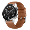 Ремешок для смарт-часов Huawei Brown Leather 22мм к Watch GT 2 (55031983) изображение 4