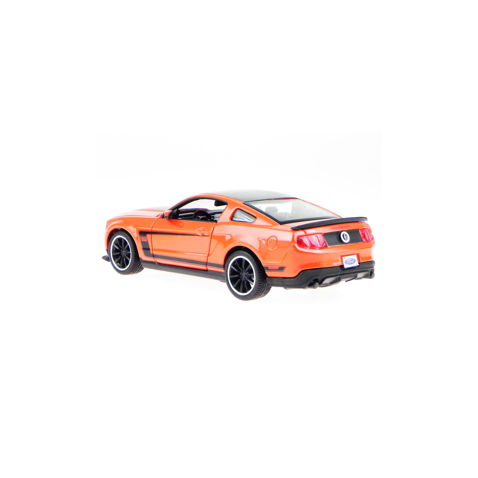 Машина Maisto Ford Mustang Boss 302 (1:24) памаранчевий (31269 orange) зображення 2
